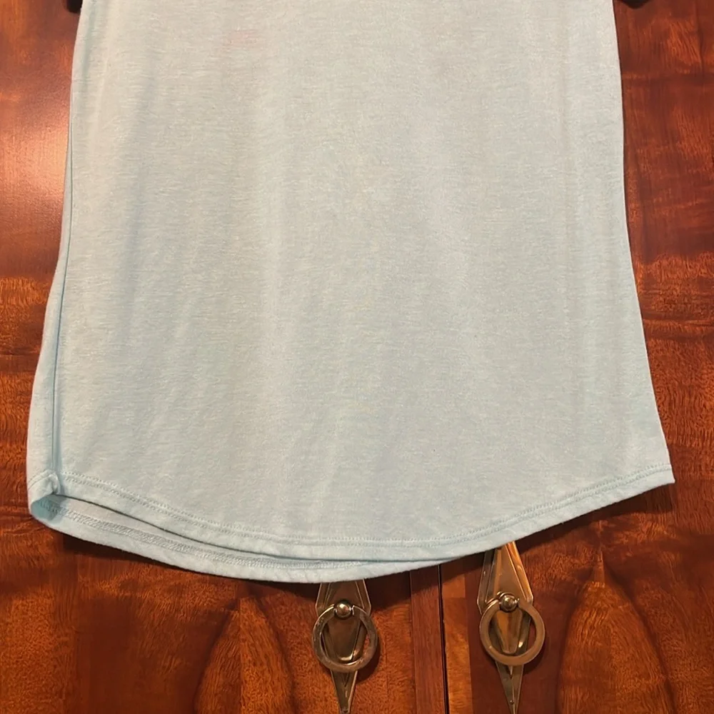 Harry Potter girls short sleeve tee junior size L/XL good condition light blue - Picture 12 of 12